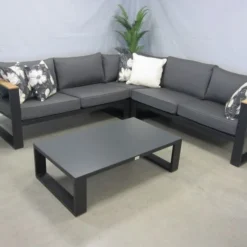 Te Velde Tuinmeubelen Merino Hoeklounge Set 4 Delig