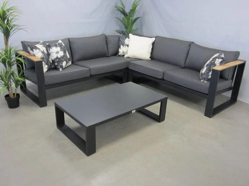 Te Velde Tuinmeubelen Merino Hoeklounge Set 4 Delig 2 Te Velde Tuinmeubelen Merino Hoeklounge Set 4 Delig - Afbeelding 2