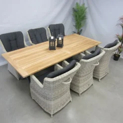 Te Velde Tuinmeubelen Tuinset Anna Xl Tuinstoel Met Lucan Teak Tuintafel 8 Te Velde Tuinmeubelen Tuinset Anna Xl Tuinstoel Met Lucan Teak Tuintafel -Goedkope Hortus Licht Winkel 1 2 te velde tuinmeubelen tuinset anna xl met lucan teak tafel boven annalucan240