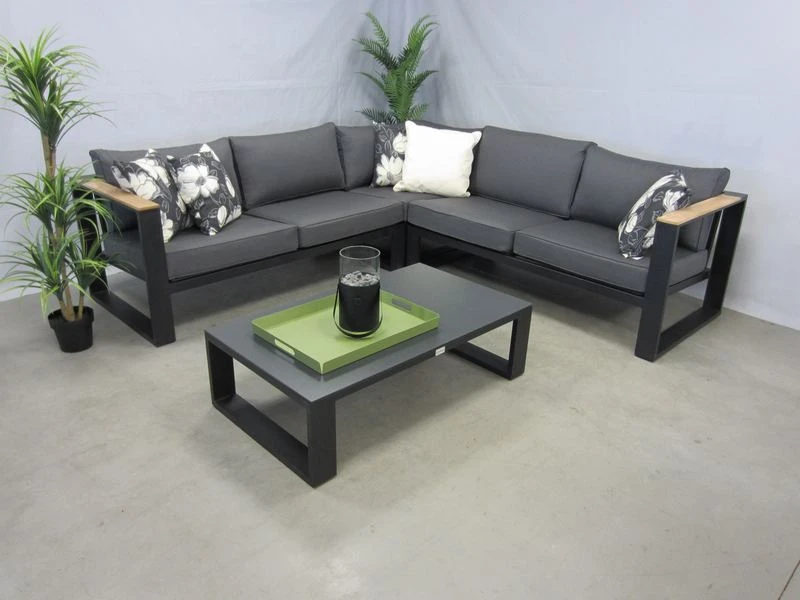 Te Velde Tuinmeubelen Merino Hoeklounge Set 4 Delig 4 Te Velde Tuinmeubelen Merino Hoeklounge Set 4 Delig - Afbeelding 4