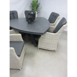 Te Velde Tuinmeubelen Tuinset Anna Xl Tuinstoel Met Mojito Driehoek Tuintafel -Goedkope Hortus Licht Winkel 1 4 te velde tuinmeubelen tuinset anna xl met mojito driehoek tafel annaxlmojito