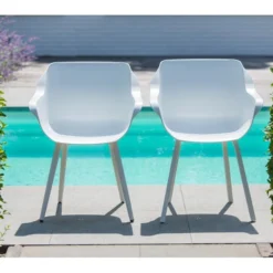 Hartman Tuinset Sophie Studio Wit Met Beach7 Old Teak Tafel 180 -Goedkope Hortus Licht Winkel 10 5 hartman tuinset sophie studio wit met beach7 old teak tafel 180 x 100