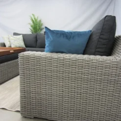 Te Velde Tuinmeubelen Colorado Hoek-lounge Set -Goedkope Hortus Licht Winkel 11 11 tevelde tuinmeubelen colorado hoek lounge set zijkant detail colorhoeklou