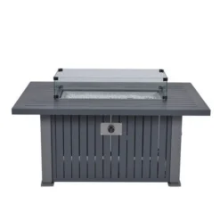 Cozy Living Tuinhaard Vuurtafel Albufeira Carbon Black/grijs