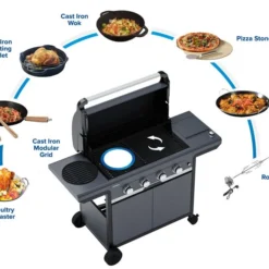 Campingaz Gasbarbecue 3 Series Select 3 EXS -Goedkope Hortus Licht Winkel 139 4 campingaz gasbarbecue 3 series select 3 exs mogelijkheden 2181074