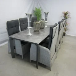 Te Velde Tuinmeubelen Ross Tuinstoel Met Kettler Diamond Hpl Tuintafel