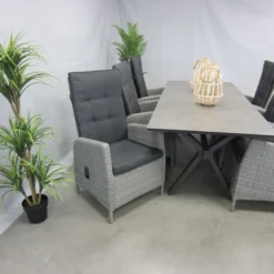 Te Velde Tuinmeubelen Tuinset Ross Met 4so Conrad 220 Tafel -Goedkope Hortus Licht Winkel 16 2 te velde tuinmeubelen tuinset ross met 4so conrad 220 tuintafel rosscon220