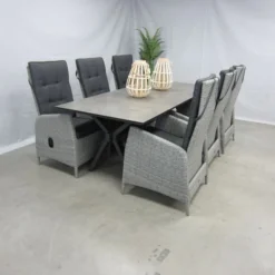 Te Velde Tuinmeubelen Tuinset Ross Met 4so Conrad 220 Tafel -Goedkope Hortus Licht Winkel 16 4 te velde tuinmeubelen tuinset ross met 4so conrad 220 tuintafel rosscon220