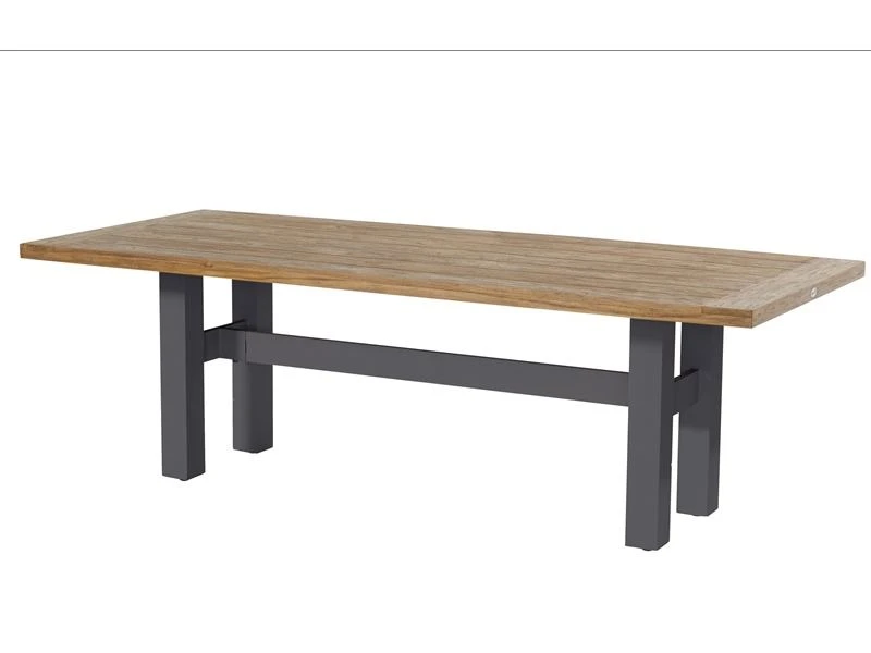 Hartman Tuinset Delphine Black-white Met Yasmani Tafel 240 6 Hartman Tuinset Delphine Black-white Met Yasmani Tafel 240 - Afbeelding 6