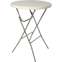 Lesli Sta-tafel Ø 80 Cm. Granietlook