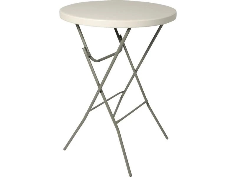 Lesli Sta-tafel Ø 80 Cm. Granietlook 1 Lesli Sta-tafel Ø 80 Cm. Granietlook