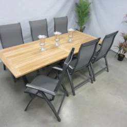 Te Velde Tuinmeubelen Tuinset Lucca Tuinstoel Met Lucan Teak Tuintafel -Goedkope Hortus Licht Winkel 2 2 te velde tuinmeubelen tuinset lucca tuinstoel met lucan teak tuintafel boven luccalucan240