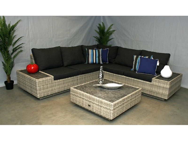 Te Velde Tuinmeubelen Nogaro Hoek Lounge Set 5 Te Velde Tuinmeubelen Nogaro Hoek Lounge Set - Afbeelding 5