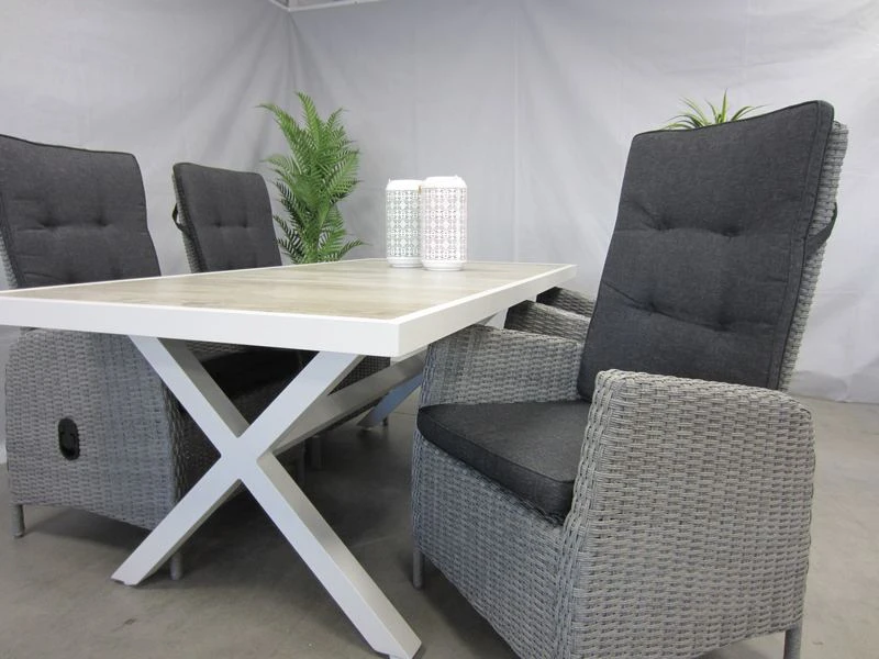 Te Velde Tuinmeubelen Tuinset Ross Met Hartman Canterbury 186 Tafel 6 Te Velde Tuinmeubelen Tuinset Ross Met Hartman Canterbury 186 Tafel - Afbeelding 6