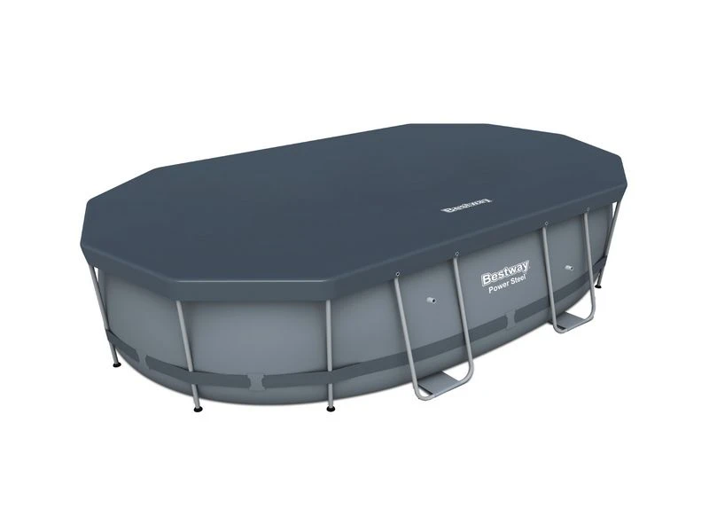 Bestway Flowclear Cover Power Steel Ovaal 427 1 Bestway Flowclear Cover Power Steel Ovaal 427