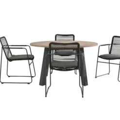 Taste By 4 Seasons Outdoor Tuinset Elba + Derby Ronde Tafel -Goedkope Hortus Licht Winkel 28 3 taste by 4 seasons outdoor tuinset elbaderby ronde tafel 90725 90413a 90415