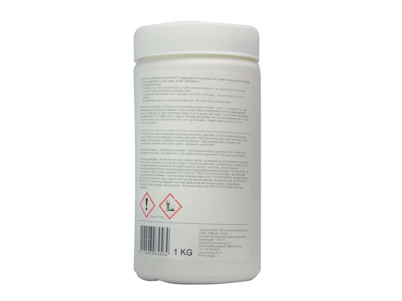 Pool Power Shock 55/G 1 Kg 2 Pool Power Shock 55/G 1 Kg - Afbeelding 2