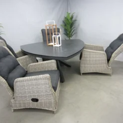 Te Velde Tuinmeubelen Tuinset Bombay Tuinstoel Met Mojito Driehoek Tuintafel -Goedkope Hortus Licht Winkel 3 2 te velde tuinmeubelen tuinset bombay tuinstoel met mojito driehoek tuintafel bombaymojito