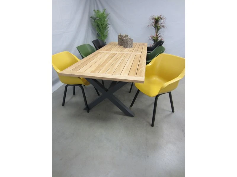 Hartman Tuinset Sophie Element Kleur Met Kruispoot Teaktafel 240 5 Hartman Tuinset Sophie Element Kleur Met Kruispoot Teaktafel 240 - Afbeelding 5