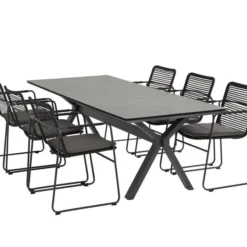 Taste By 4 Seasons Outdoor Tuinset Elba + Conrad Hpl 240 Tafel