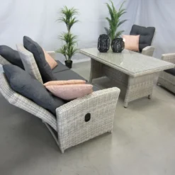 Te Velde Tuinmeubelen Canberry Lounge Dining Set -Goedkope Hortus Licht Winkel 43 4 te velde tuinmeubelen canberry lounge dining set canberry