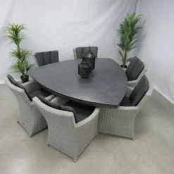 Te Velde Tuinmeubelen Tuinset Alonzo Met Mojito Driehoek Tafel -Goedkope Hortus Licht Winkel 46 12 te velde tuinmeubelen tuinset alonzo met mojito driehoek tafel alonzomojito