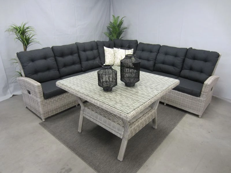 Te Velde Tuinmeubelen Arizona Hoek Lounge Dining Set 1 Te Velde Tuinmeubelen Arizona Hoek Lounge Dining Set