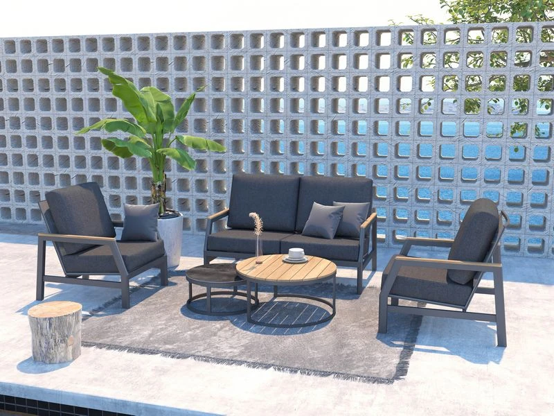 Taste By 4so Ravenna 2,5 Zits Sofa-loungeset + Stonic Salontafel 2 Taste By 4so Ravenna 2,5 Zits Sofa-loungeset + Stonic Salontafel - Afbeelding 2