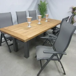 Te Velde Tuinmeubelen Tuinset Lecce Tuinstoel Met Hartman Yasmani Teak Tuintafel -Goedkope Hortus Licht Winkel 6 4 te velde tuinmeubelen tuinset lecce tuinstoel met hartman yasmani teak tuintafel stoel dichtbij lecceyasmani240