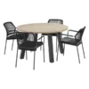Taste By 4 Seasons Outdoor Tuinset Barista + Derby Ronde Tafel