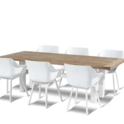 Hartman Tuinset Sophie Element Wit Met Yasmani Tafel 240