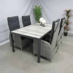 Te Velde Tuinmeubelen Ross Tuinstoel Met Hartman Tanger 168 Tuintafel